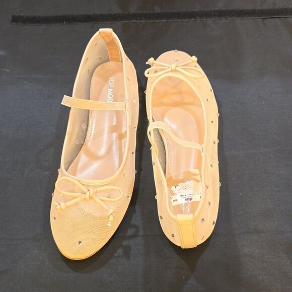 BRAND NEW TOP MODA MARY JANE STYLE WOMEN'S FLAT - Picture 8 of 16